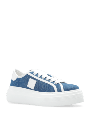 Givenchy o1loc1c0724 City Denim Sneakers in Blue Size US 10 / IT 40 - 2 Thumbnail
