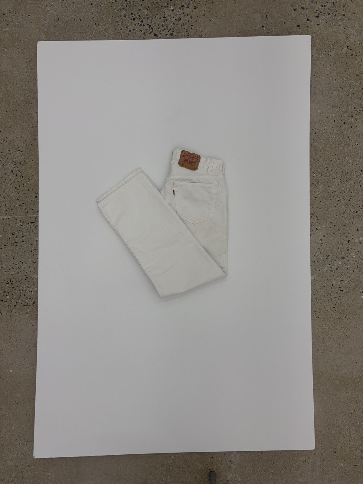 Levi's Levi's 501 White jeans 32 Size US 32 / EU 48 - 3 Thumbnail