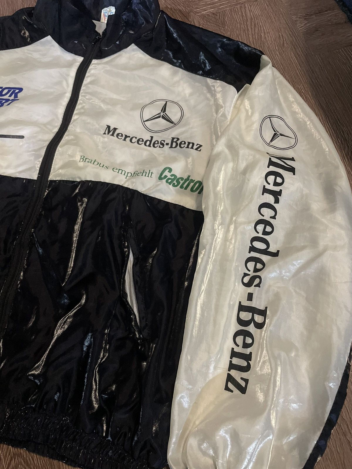 Mercedes-Benz Rare Vtg Mercedes-Benz Brabus Jacket Size US XL / EU 56 / 4 - 6 Thumbnail