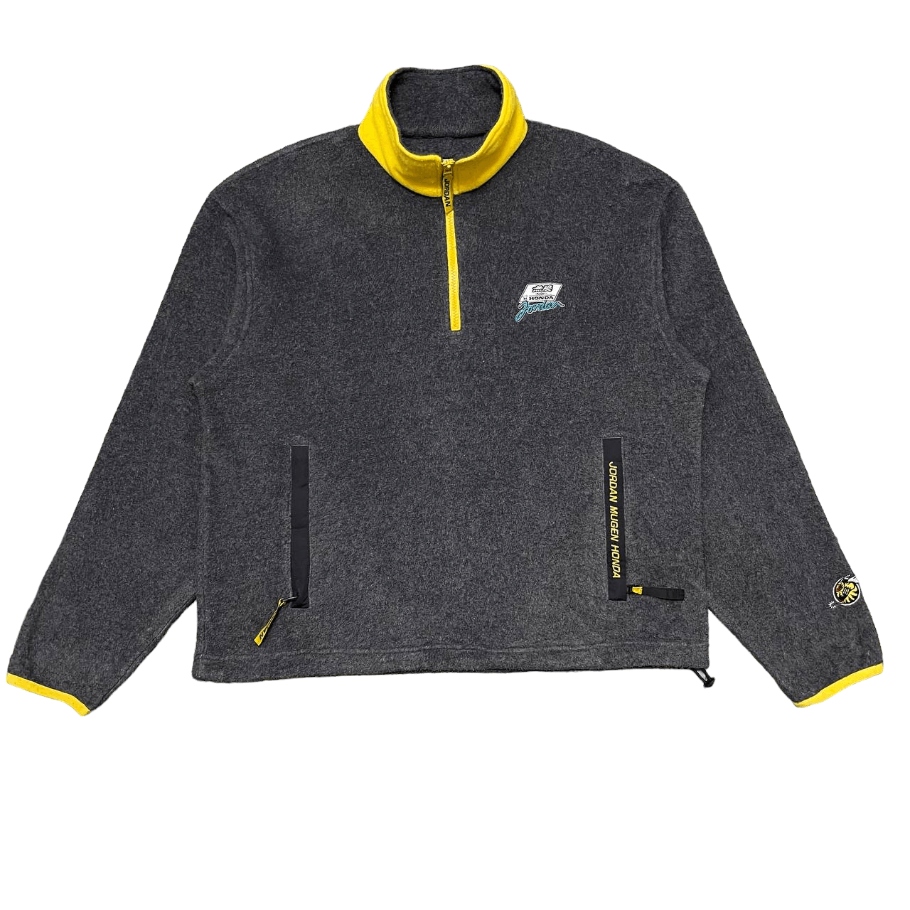 Honda Vtg Honda Mugen Jordan Racing Half Zipper Pullover Jacket Size US M / EU 48-50 / 2 - 1 Thumbnail