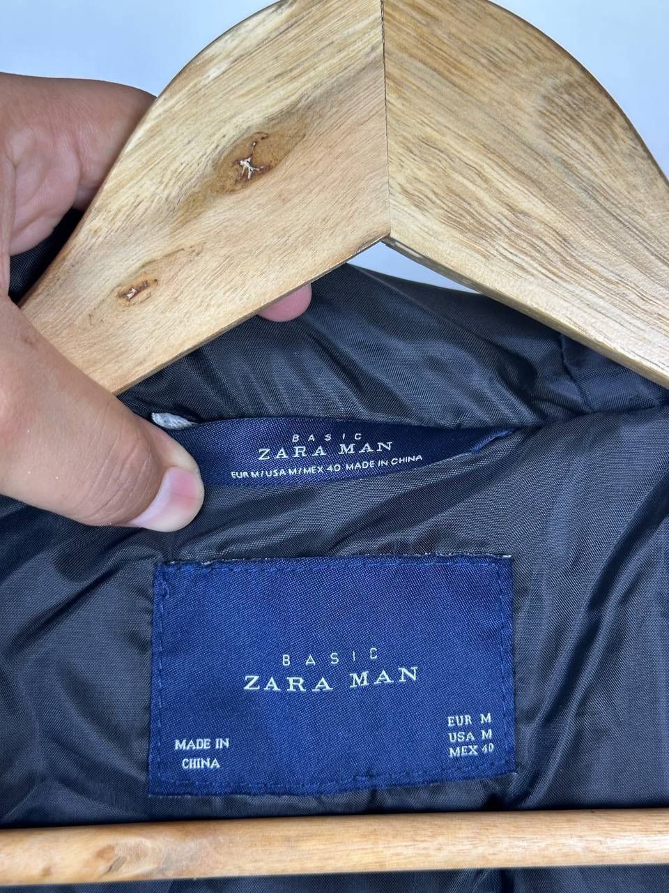 Zara Zara Man Button & Zip Up Putfer Down Jacket (Pit 23) Size US M / EU 48-50 / 2 - 9 Thumbnail