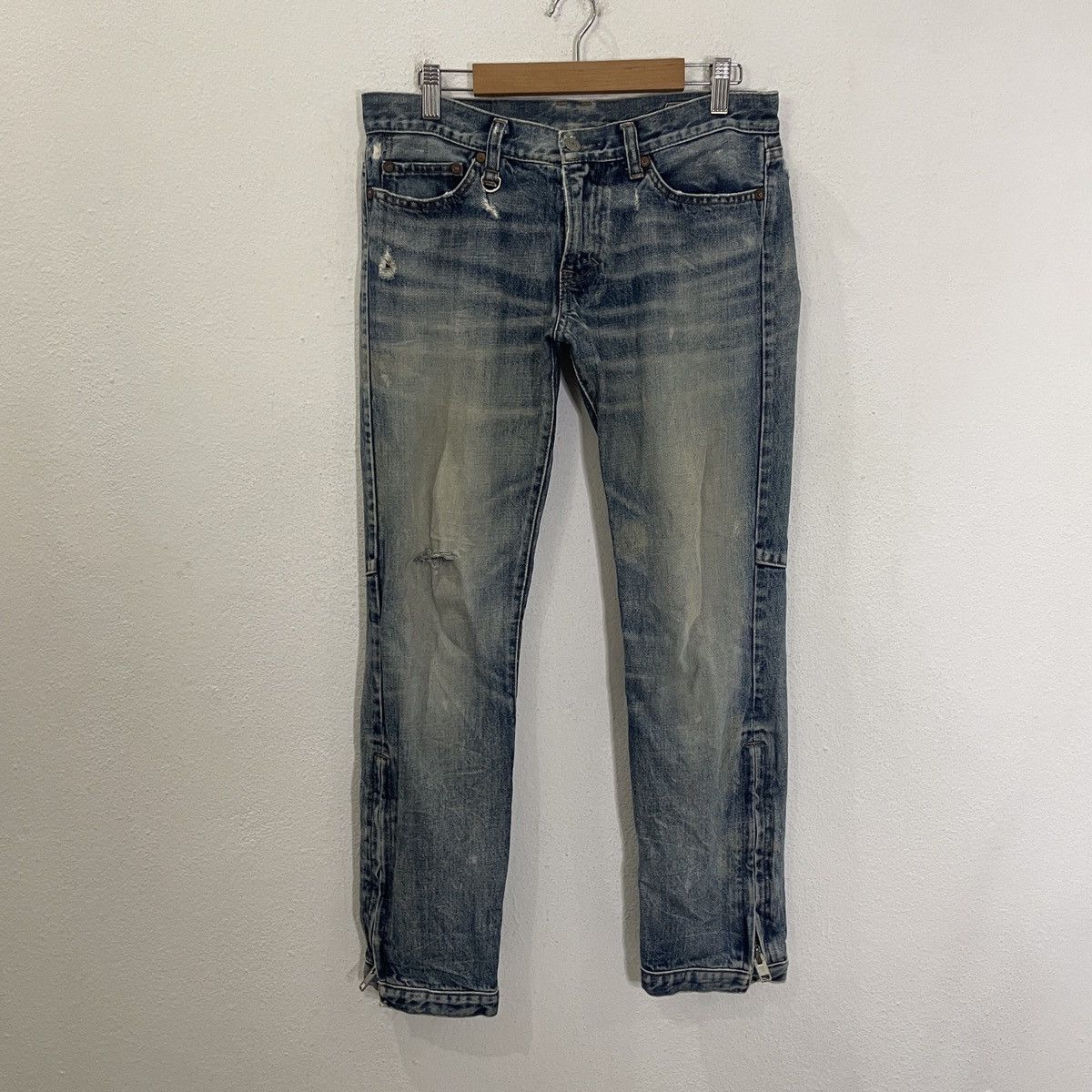 Japanese Brand Vintage Rna Store Distressed Denim Jeans Size 30" / US 8 / IT 44 - 1 Thumbnail