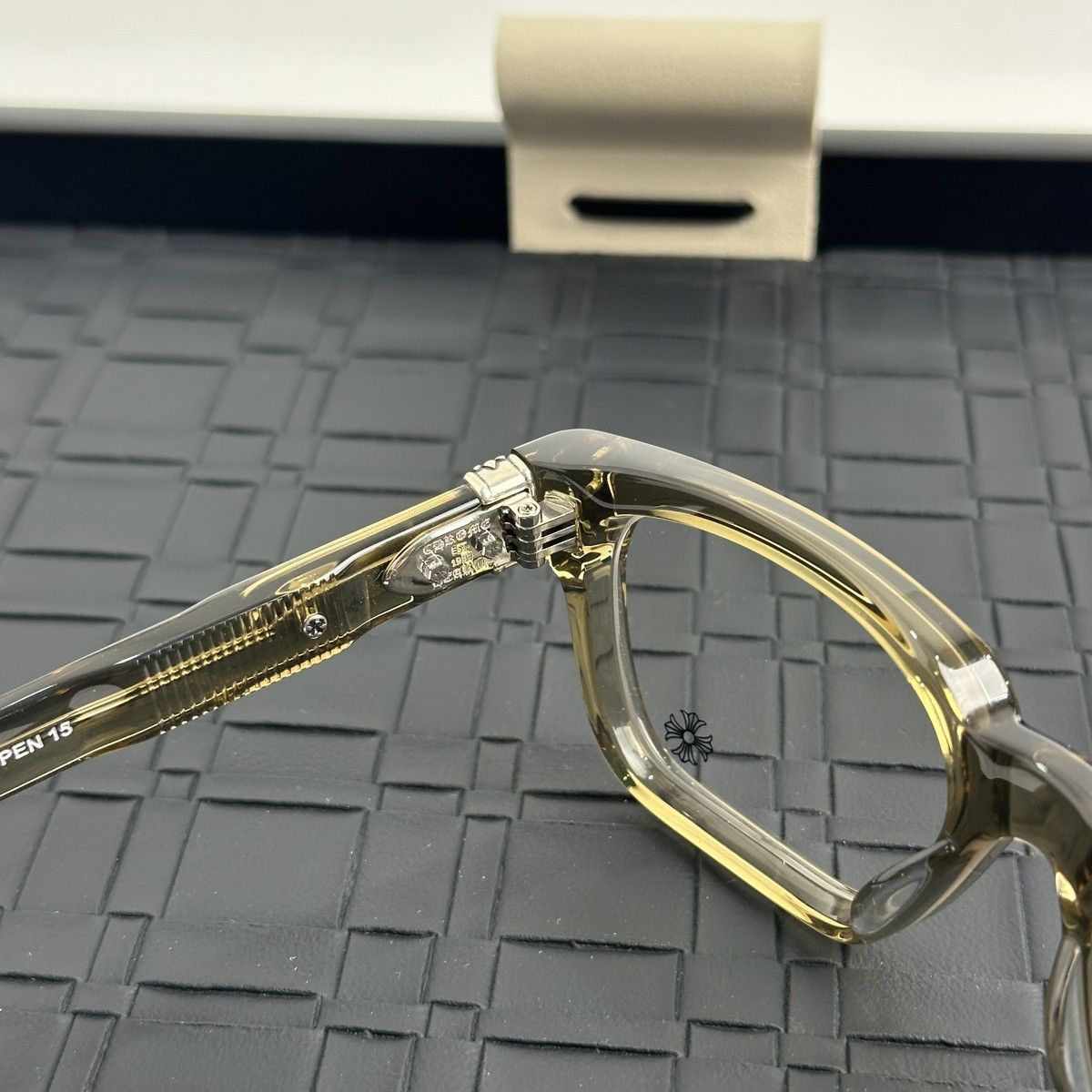 Chrome Hearts CHROME HEARTS PEN 15 ARMY EYEGLASSES Size ONE SIZE - 7 Thumbnail