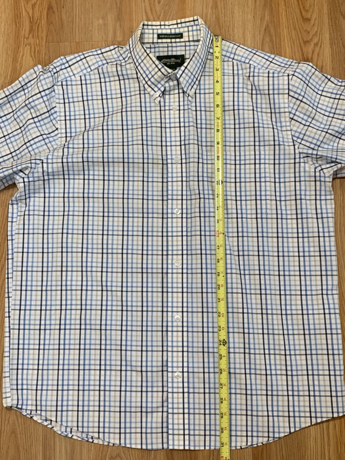 Eddie Bauer SzL-Eddie Bauer Long Sleeve Plaid Button Up Plaid Size US L / EU 52-54 / 3 - 9 Thumbnail