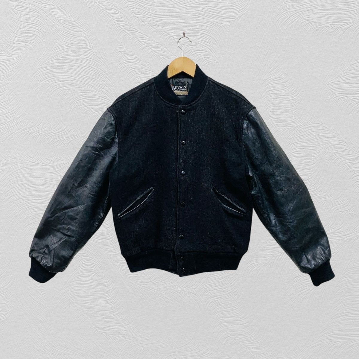 Vintage Vintage 80s Butwin varsity jacket wool Size US M / EU 48-50 / 2 - 1 Thumbnail