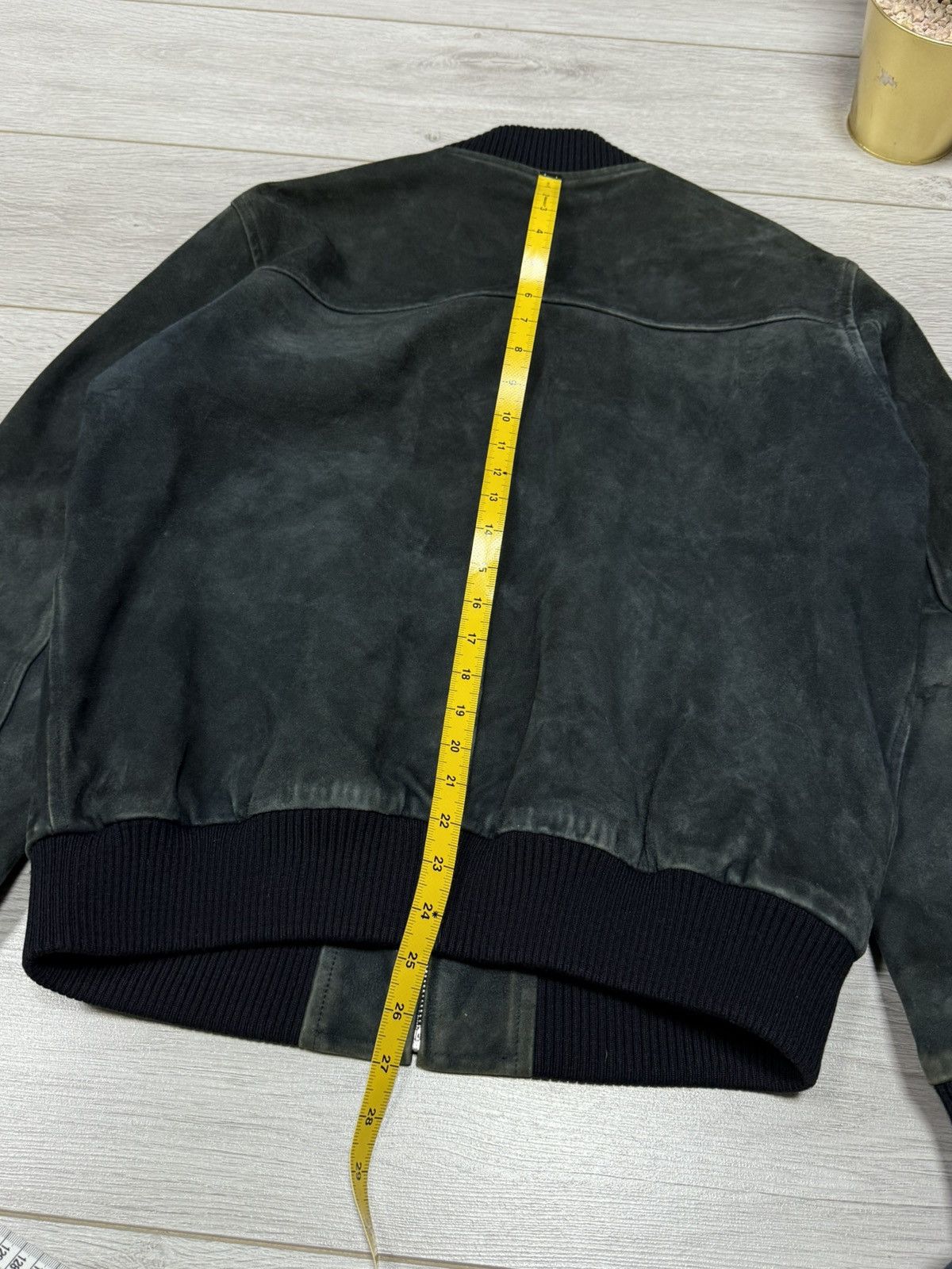 Sandro Sandro leather bomber jacket zip vintage Size US L / EU 52-54 / 3 - 14 Thumbnail
