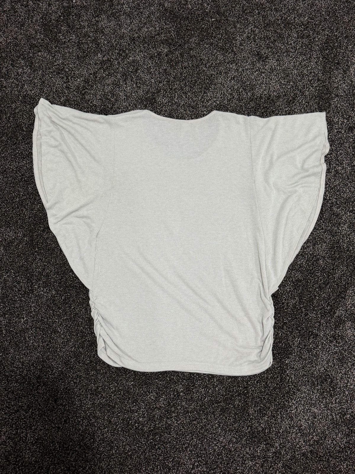Vintage Vintage Gray Black Flower Flowy T-Shirt Size L / US 10 / IT 46 - 11 Thumbnail