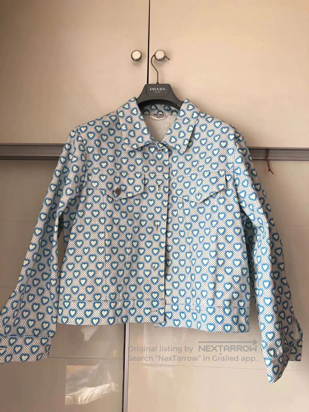Miu Miu miumiu denim jacket runway edition. Size US M / EU 48-50 / 2 - 1 Thumbnail