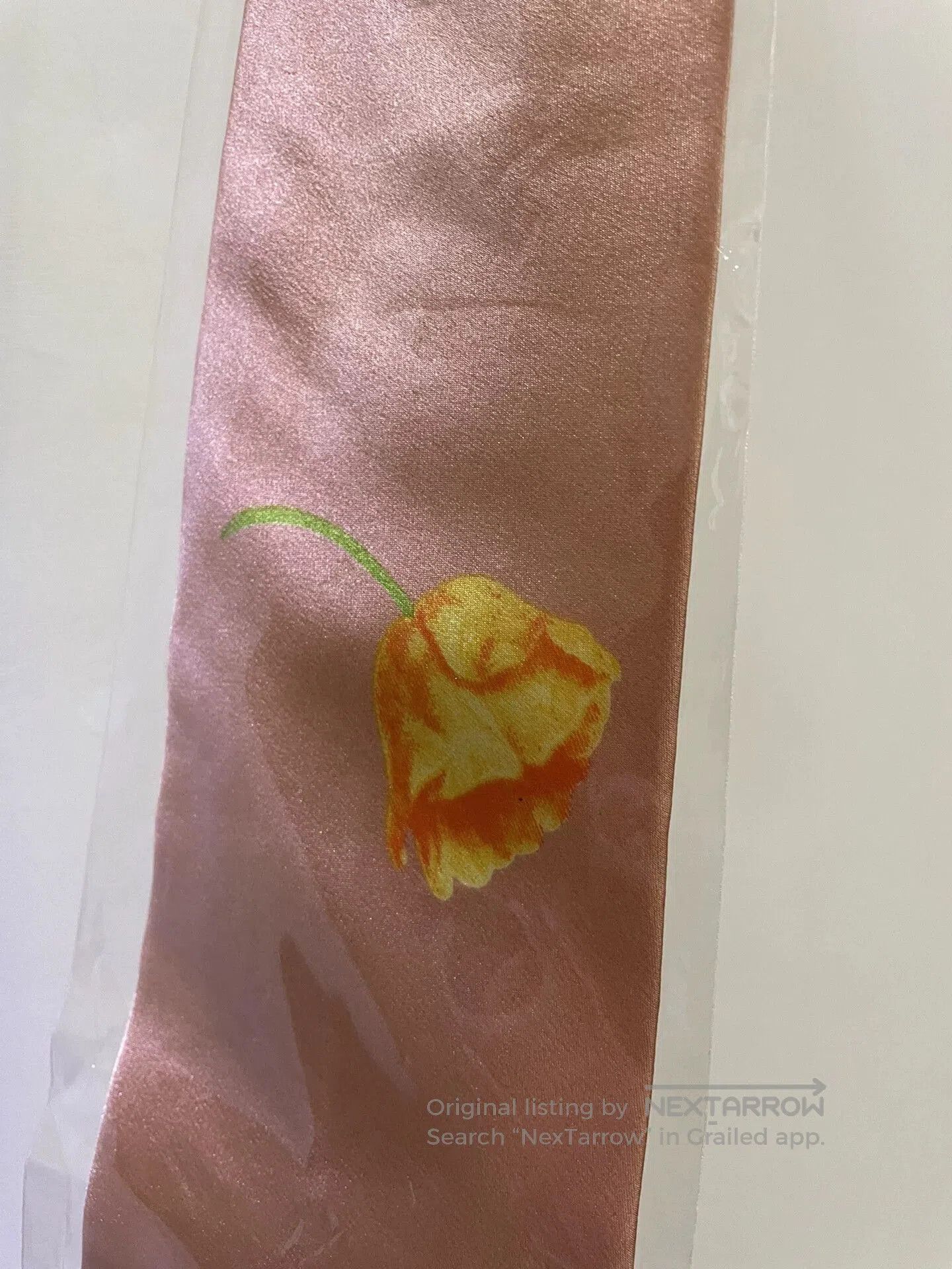 Yohji Yamamoto Yohji Yamamoto Floral Silk Tie. Size ONE SIZE - 3 Thumbnail