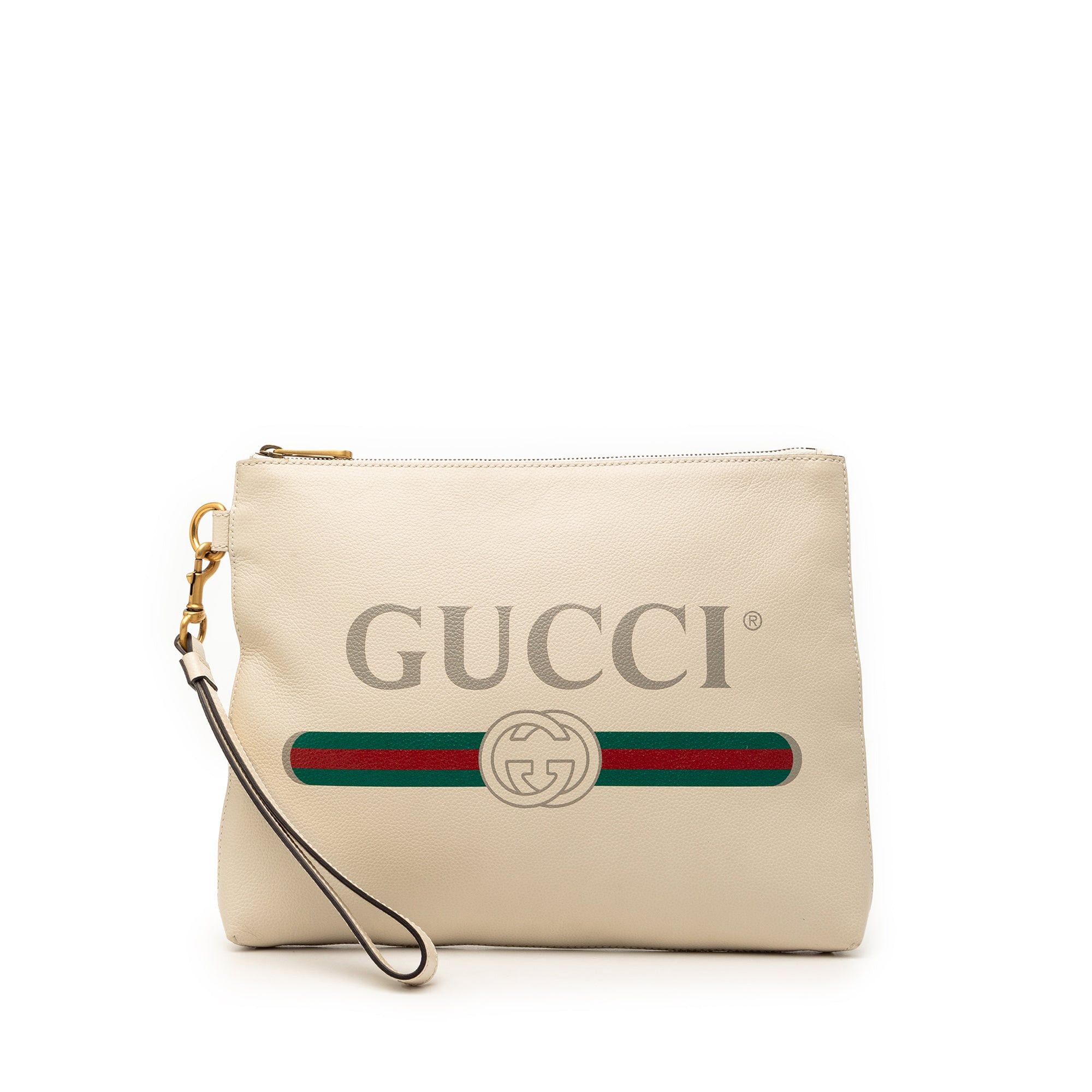 Gucci Leather Logo Clutch Size ONE SIZE - 1 Thumbnail