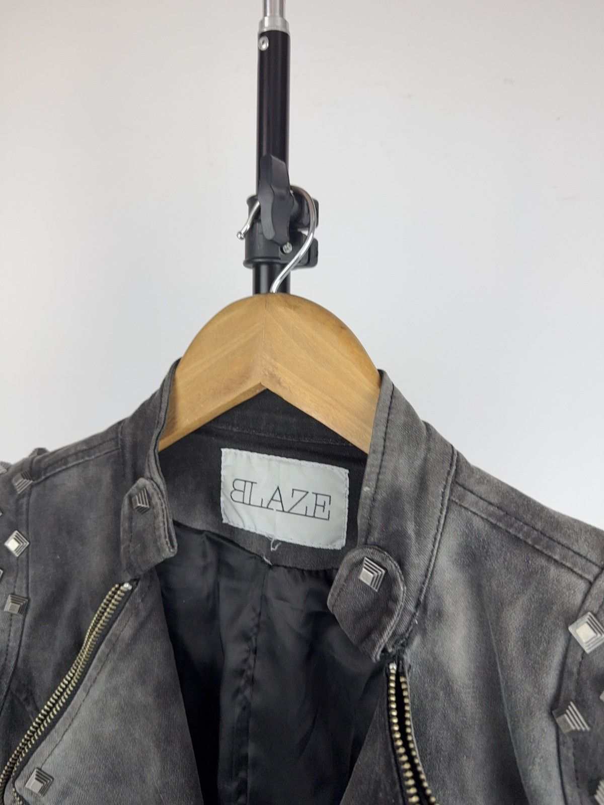 Japanese Brand Goth Studded Biker Moto Punk Rock Jacket Distressed Punk Y2K Size S / US 4 / IT 40 - 12 Thumbnail