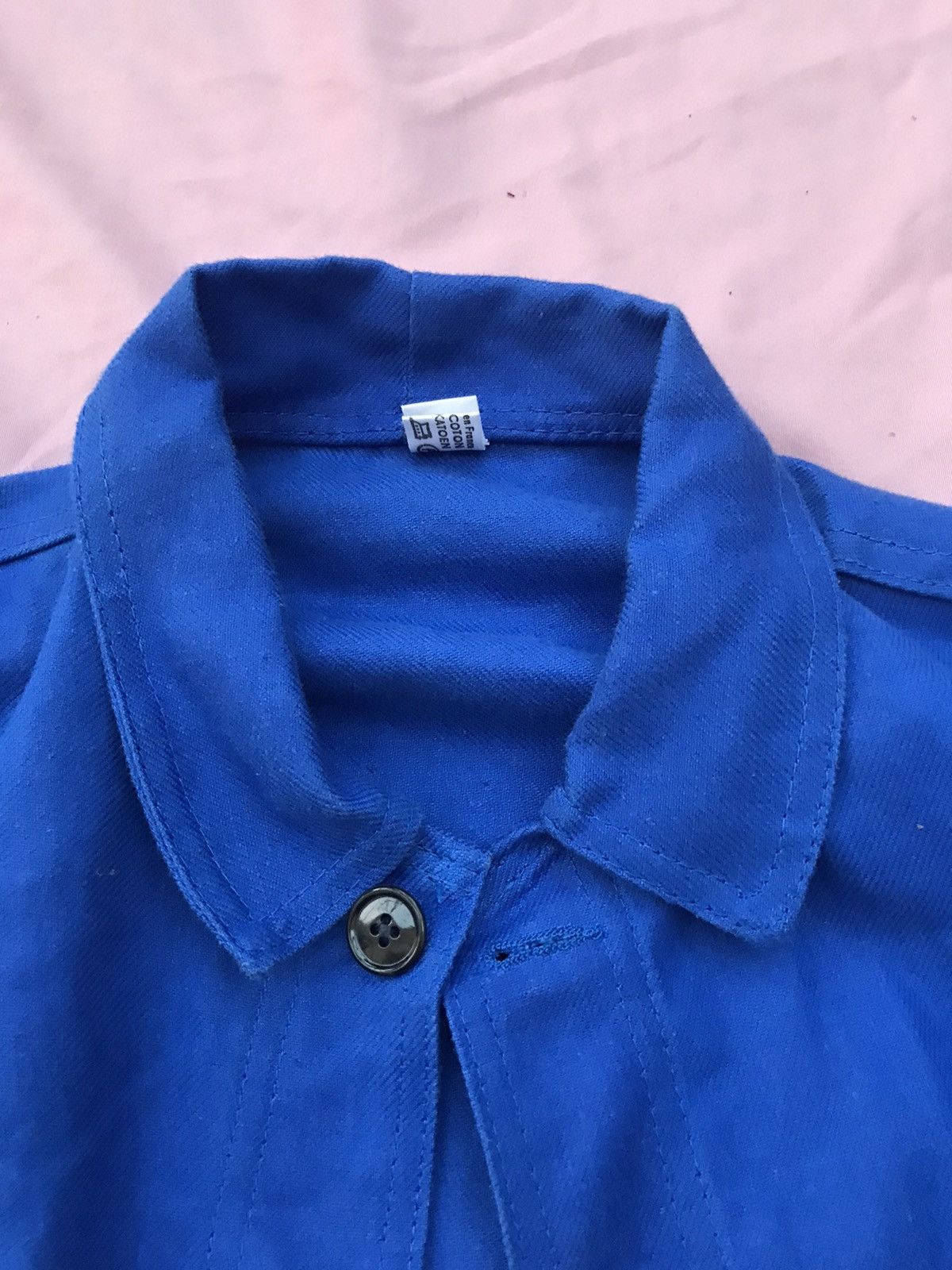 Other MADE IN FRANCE VINTAGE GENUINE FRENCH CHORE JACKET MID/HEAVY Size US M / EU 48-50 / 2 - 5 Thumbnail