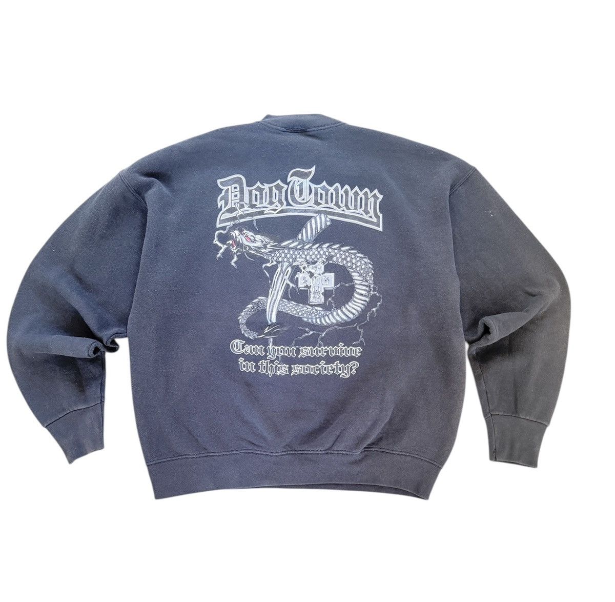 Dogtown Vtg 90s Dogtown skate sweatshirt Size US L / EU 52-54 / 3 - 1 Thumbnail