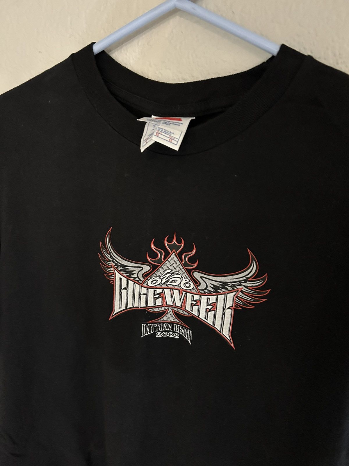 Vintage Vintage 2005 Daytona Beach Bike Week T Shirt Size Large Size US L / EU 52-54 / 3 - 5 Thumbnail