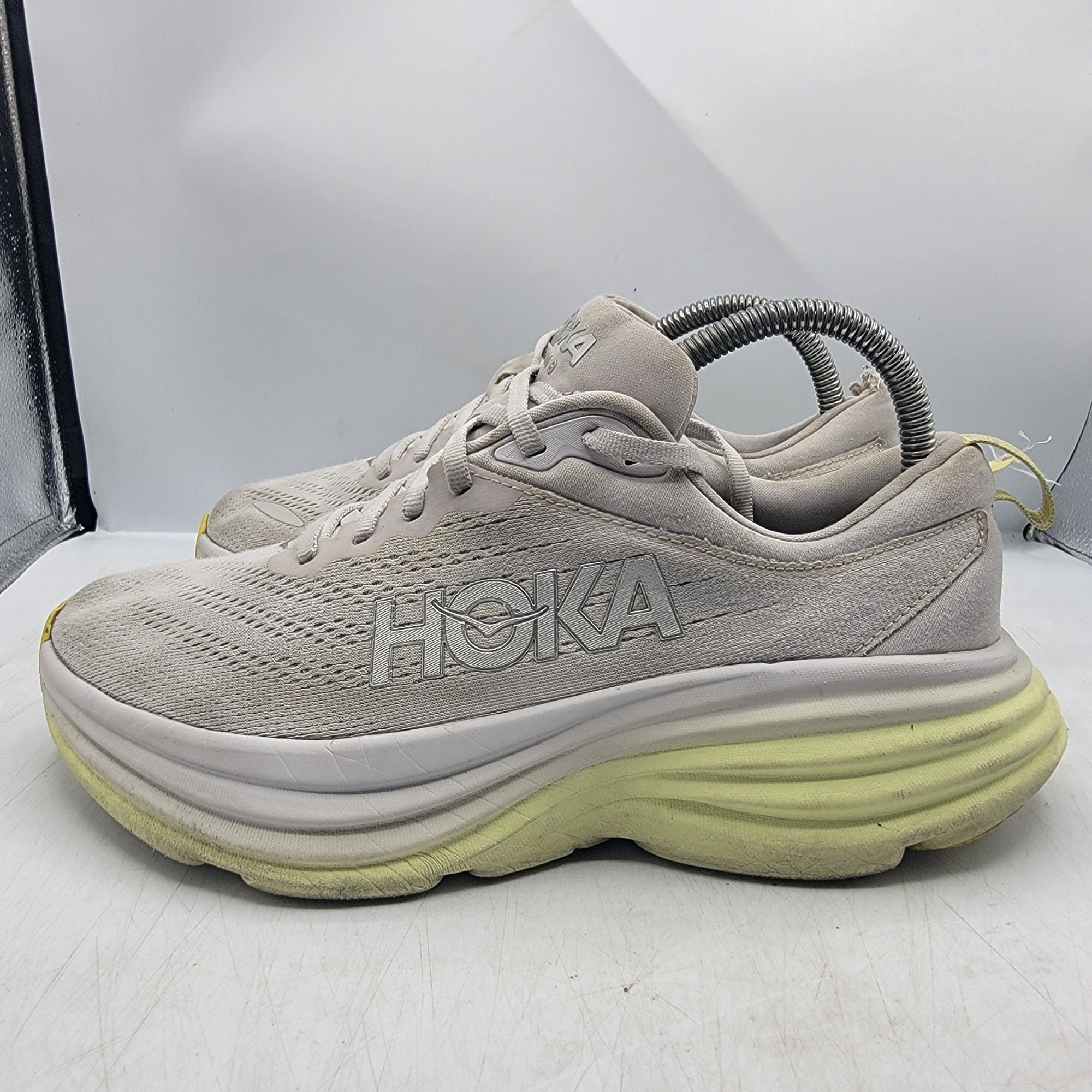 Hoka Hoka One One Bondi 8 Womens 8.5 B Nimbus Cloud Luminary Gree Size US 8.5 / IT 38.5 - 14 Thumbnail