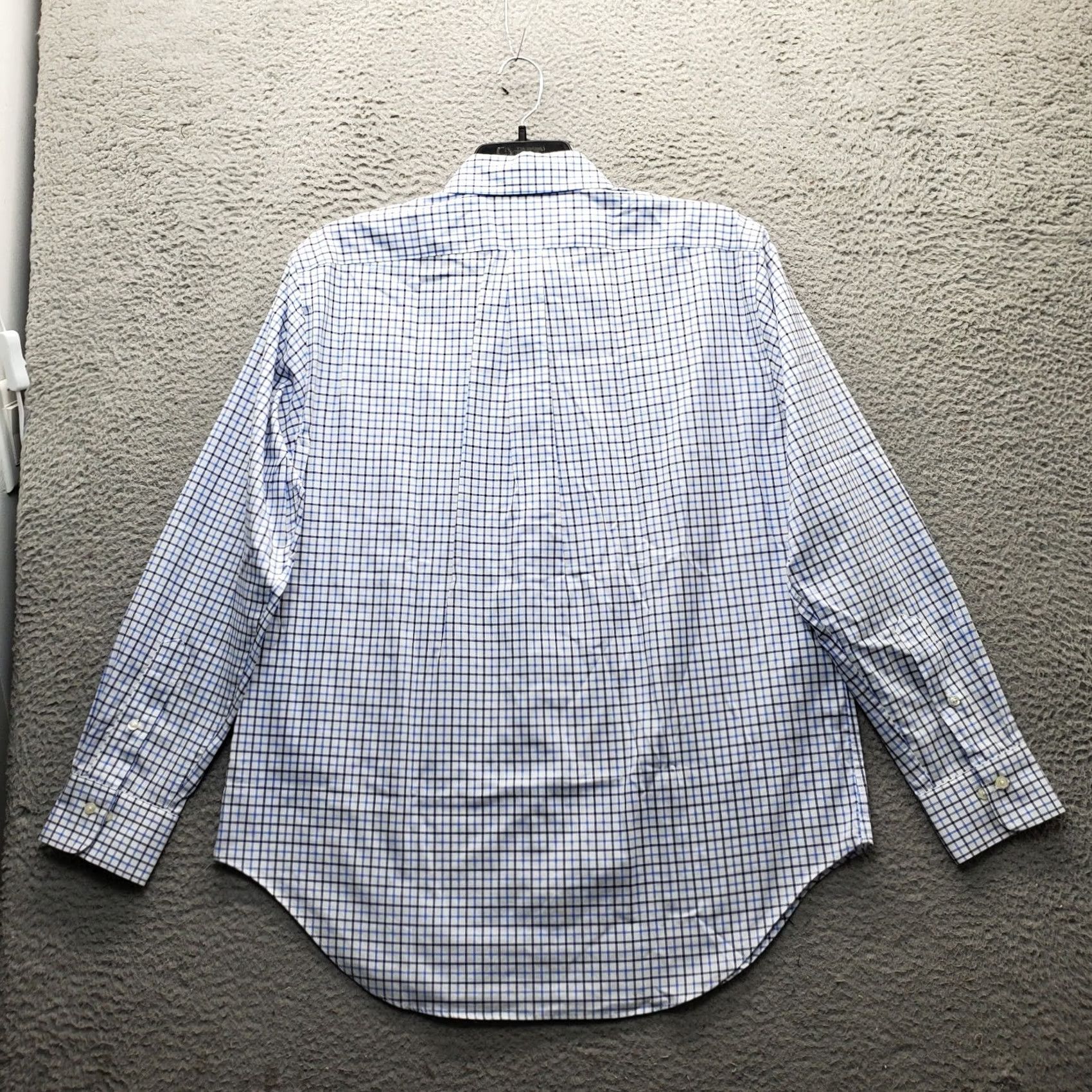 Ralph Lauren Lauren Ralph Lauren Dress Shirt Mens 16.5 Multicolor Plaid Classic Stretch Non-Iron Shirt Mens XS-XL? Size 46R - 2 Thumbnail