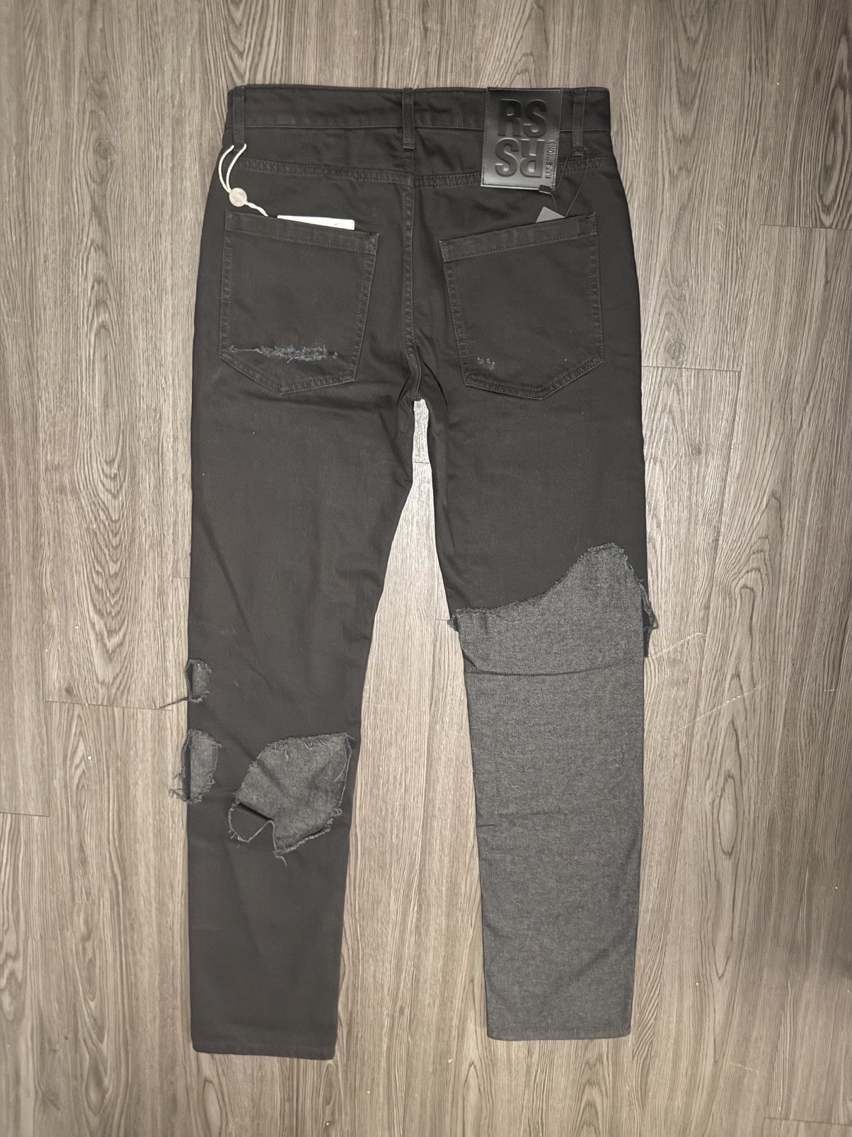 Raf Simons Raf Simons SS23 ‘Destroyed Double Denim’ Jeans Size US 30 / EU 46 - 2 Thumbnail