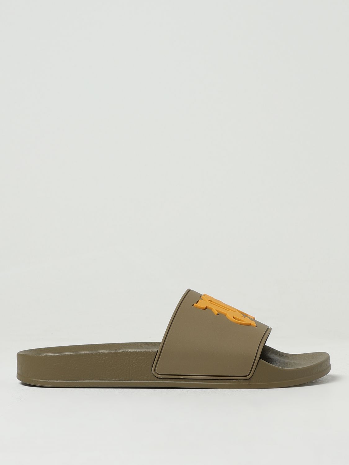 image of Palm Angels Sandals Men Green (Size 11)