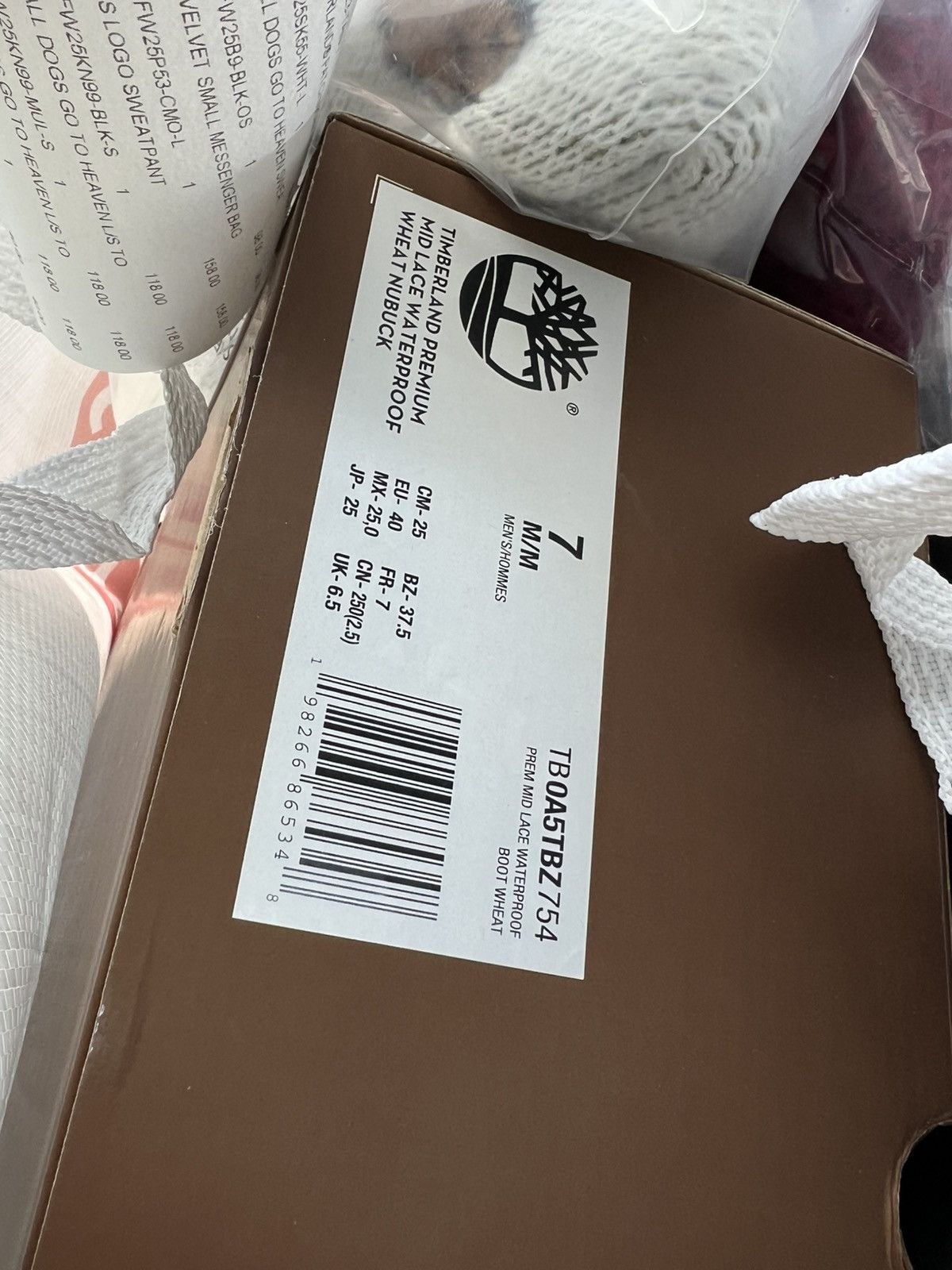 Supreme Supreme x Timberland Patchwork 6" Premium Waterproof Boot Size US 7 / EU 40 - 2 Thumbnail