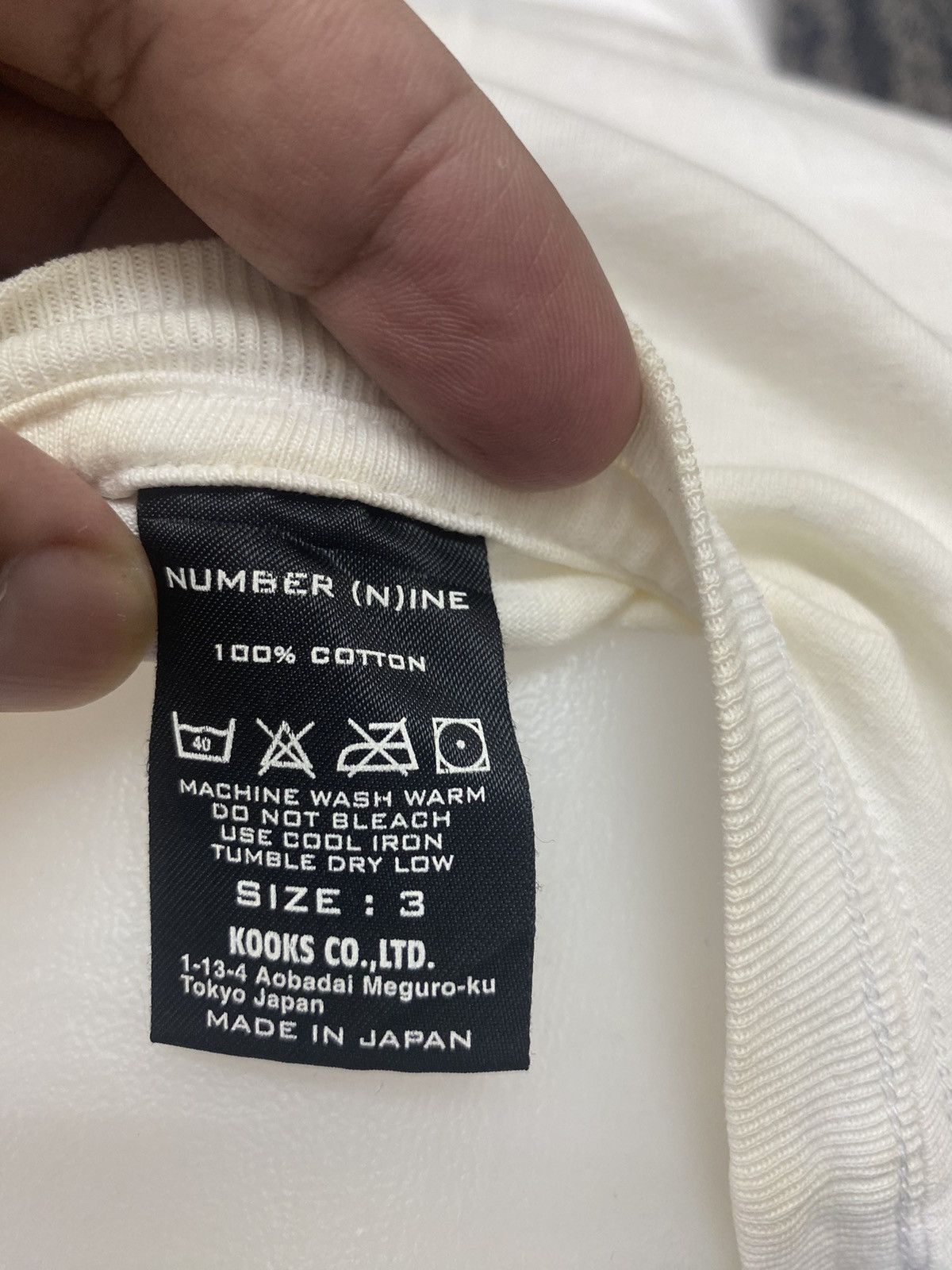 Number (N)ine Takahiro Miyashita Japanese Disigner NumberNine Hope T Shirt Size US M / EU 48-50 / 2 - 20 Thumbnail