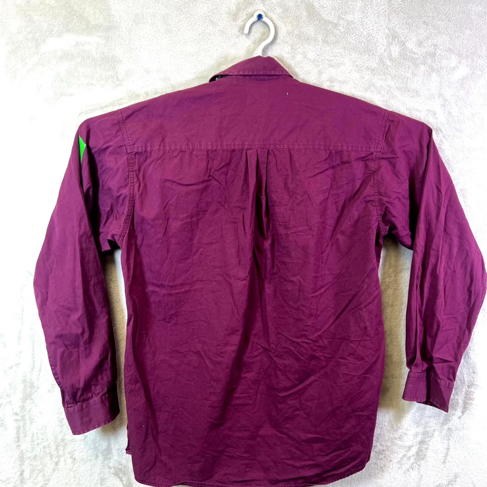 Vintage Cinch National High School Rodeo National Qualifier Shirt Mens S Purple Casual Shirt Size US S / EU 44-46 / 1 - 2 Thumbnail