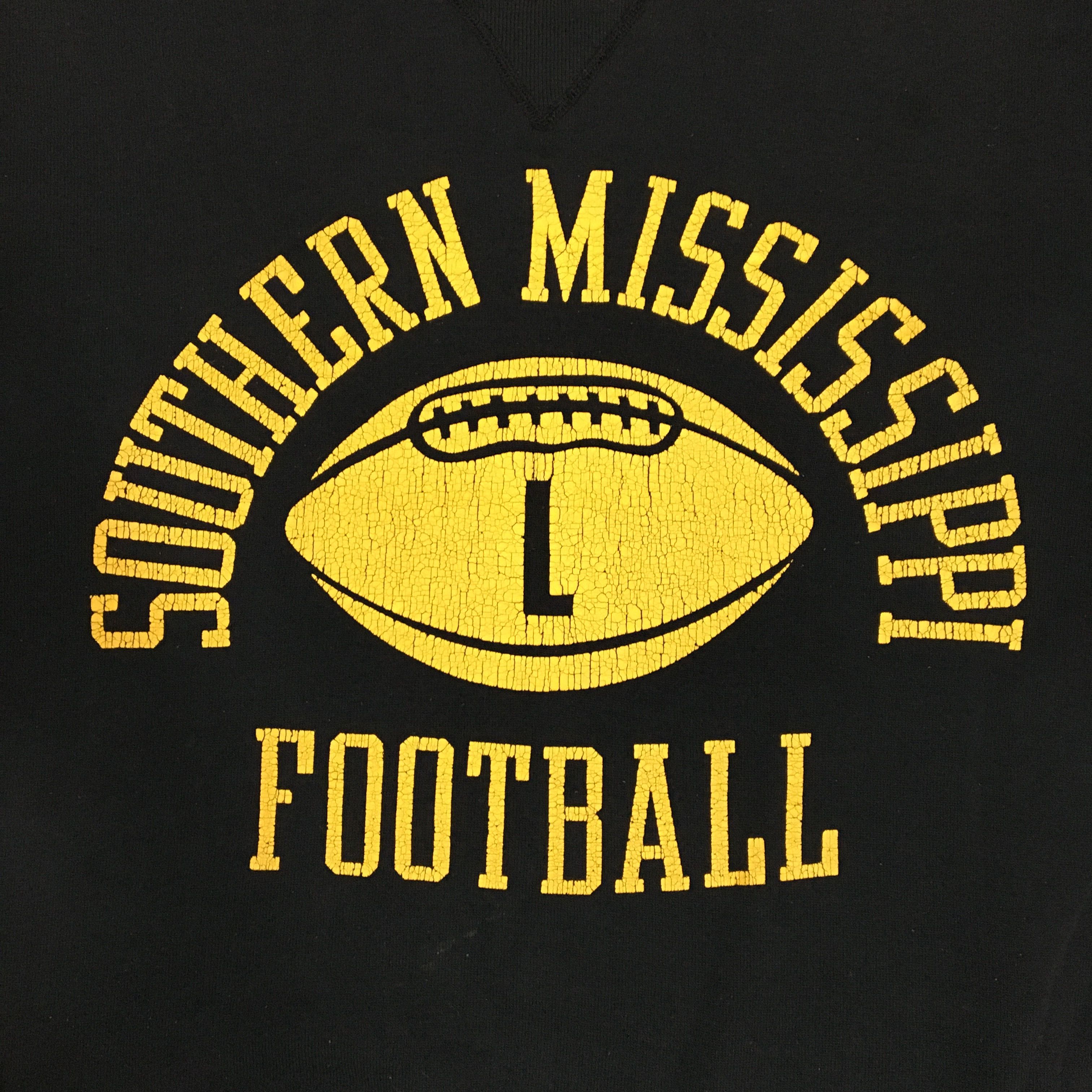 Russell Athletic Vintage SOUTHERN MISSISSIPPI Football Sweatshirt Size US L / EU 52-54 / 3 - 5 Thumbnail