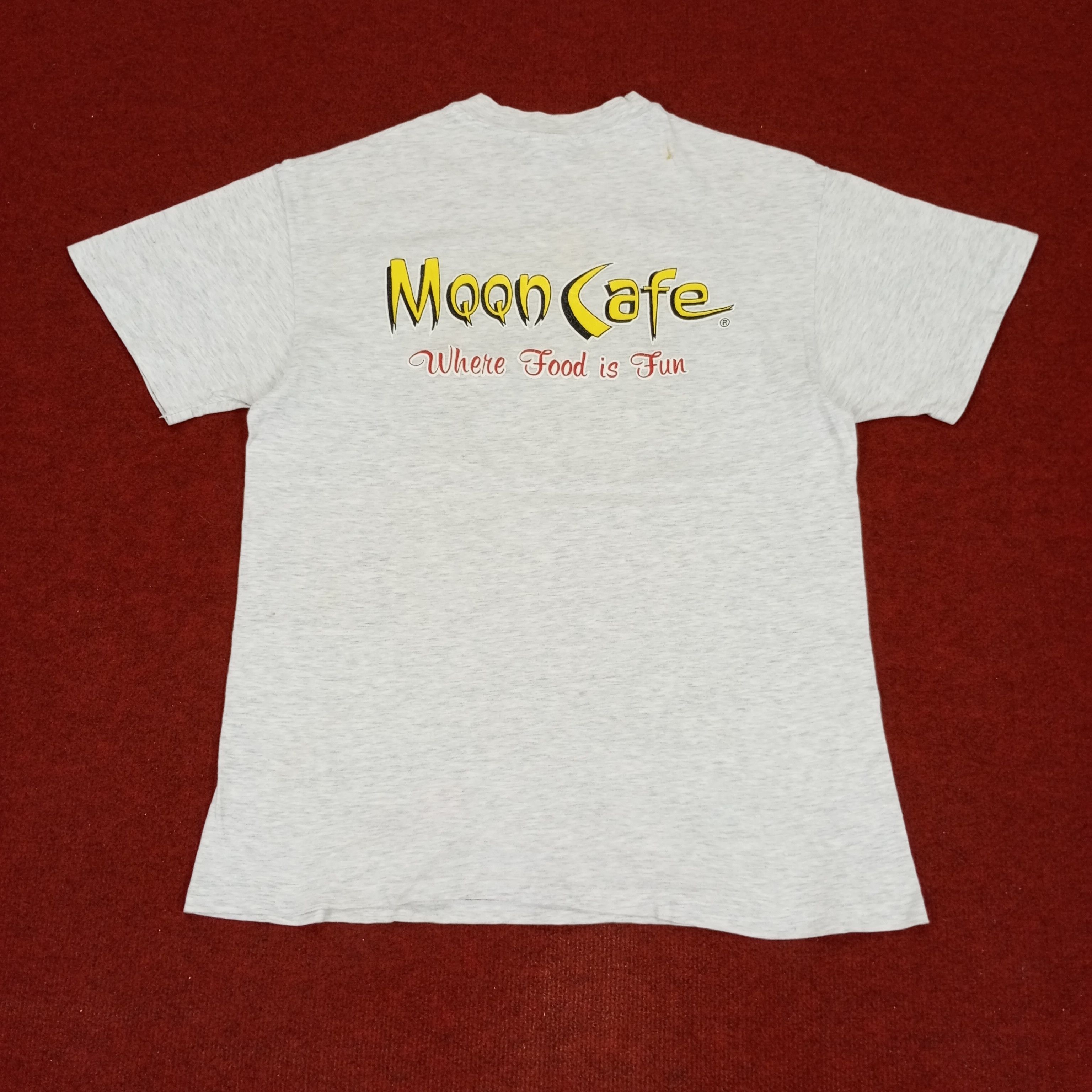 Hanes × Vintage MQQN Cafe Moon Eyes Style Motorsports Vintage Tshirt Size US M / EU 48-50 / 2 - 3 Thumbnail