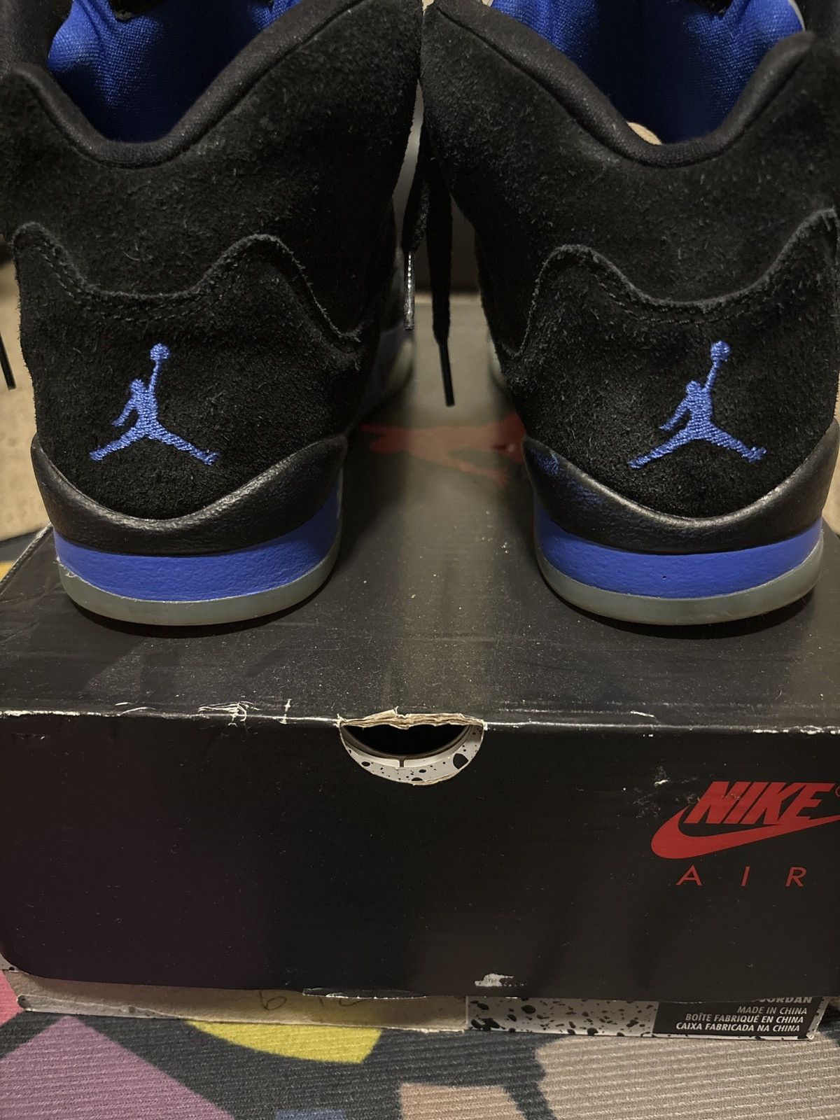 Jordan Brand Racer blue Jordan 5 Retro Size US 6.5 / EU 39-40 - 4 Thumbnail