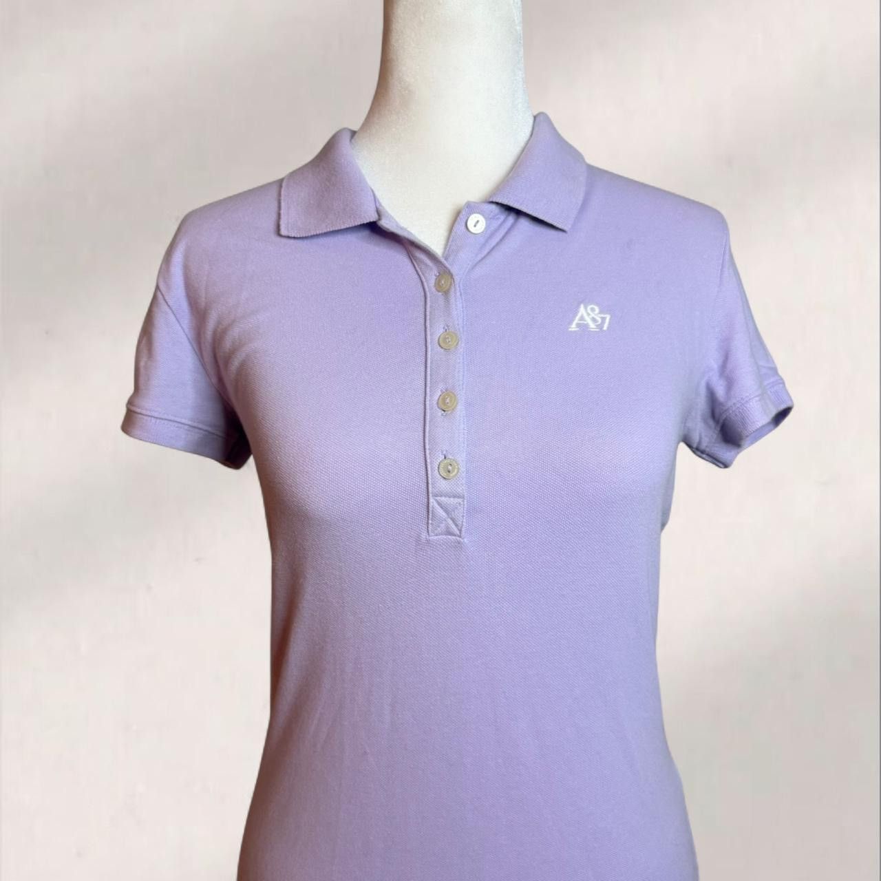 Aeropostale super cute y2k lavender Aeropostale polo button up Size M / US 6-8 / IT 42-44 - 2 Thumbnail