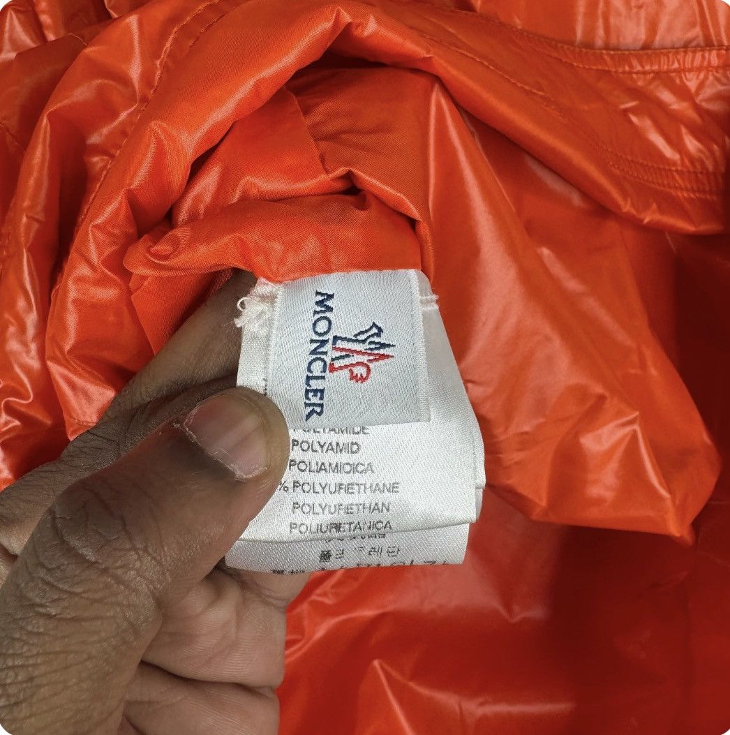 Moncler Moncler Orange Nylon Jacket Size US XL / EU 56 / 4 - 5 Thumbnail