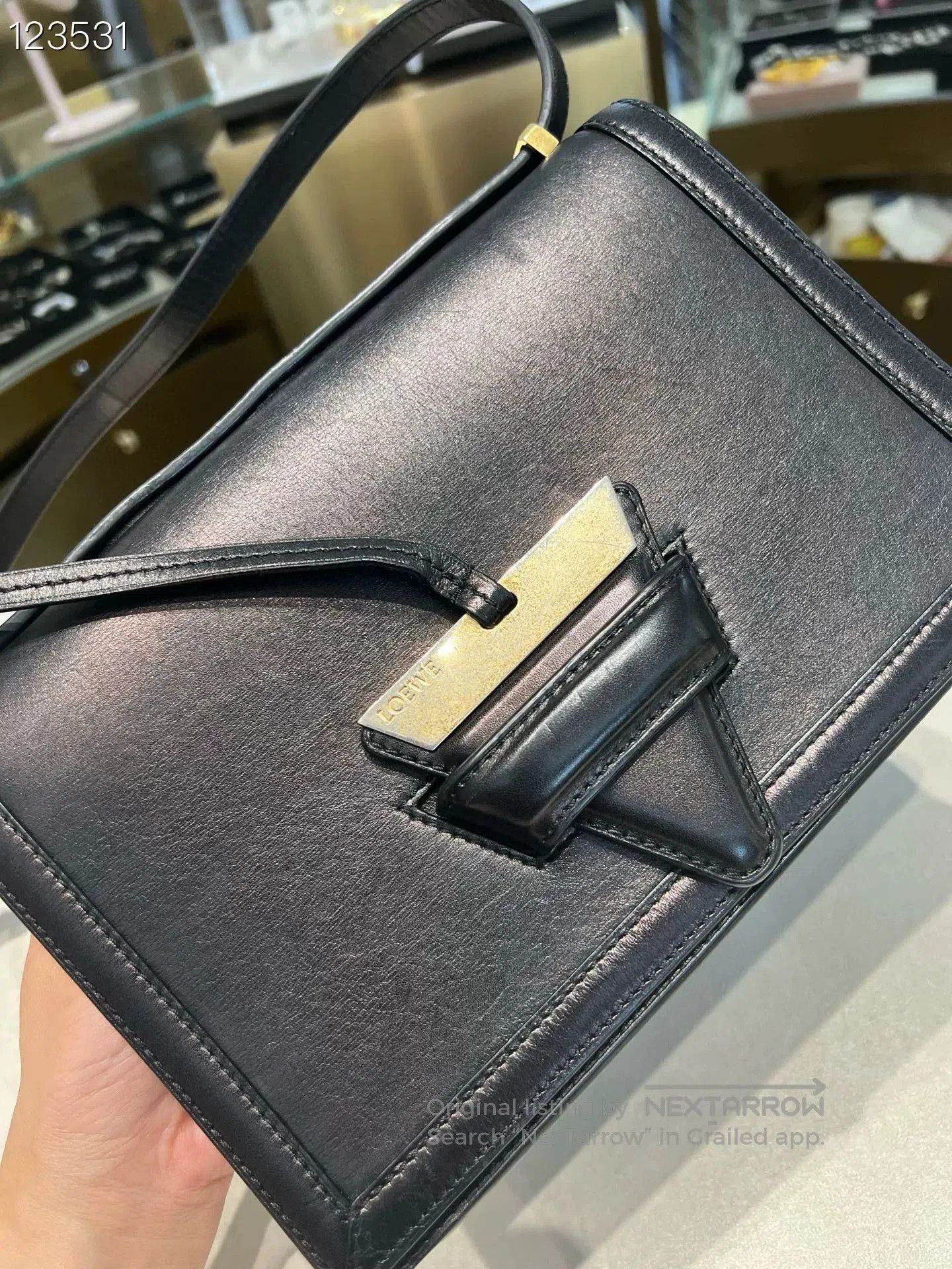 Loewe Loewe Barcelona Triangle Buckle Crossbody. Size ONE SIZE - 5 Thumbnail