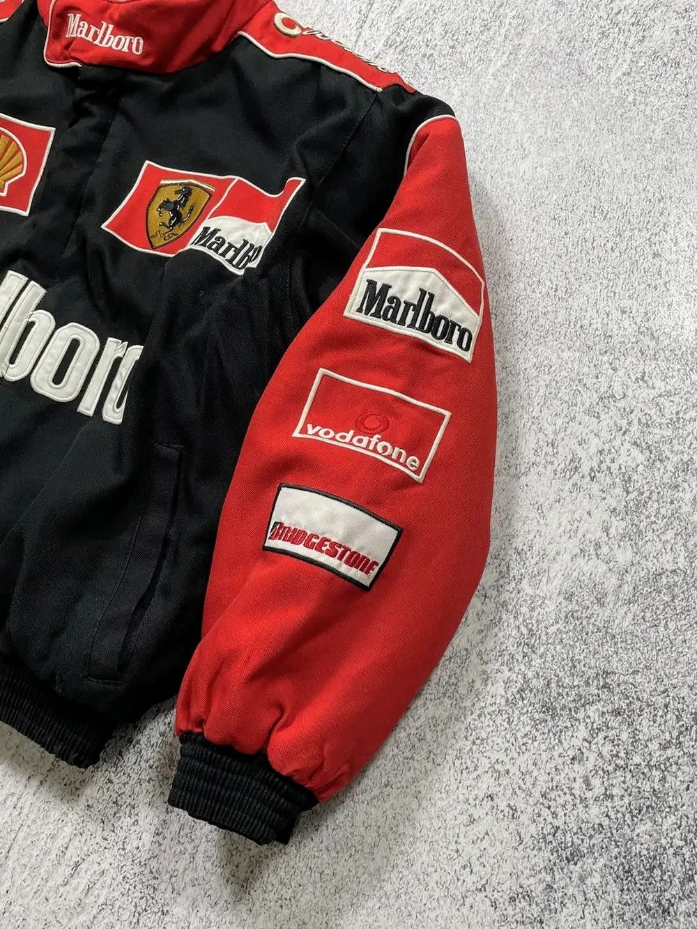 Marlboro 💀🔥 MARLBORO 💥 RARE y2k Unisex Adults Racing Jacket Coats Size US XS / EU 42 / 0 - 8 Thumbnail