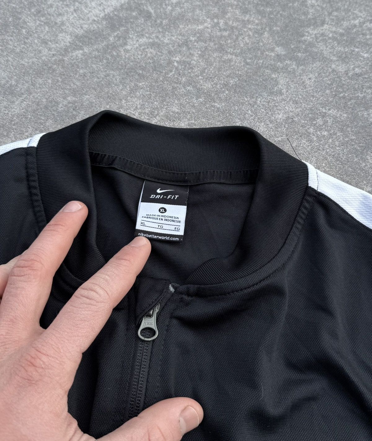 Other Vintage Nike Y2K avantgarde streetwear zip jacket Size US XL / EU 56 / 4 - 7 Thumbnail