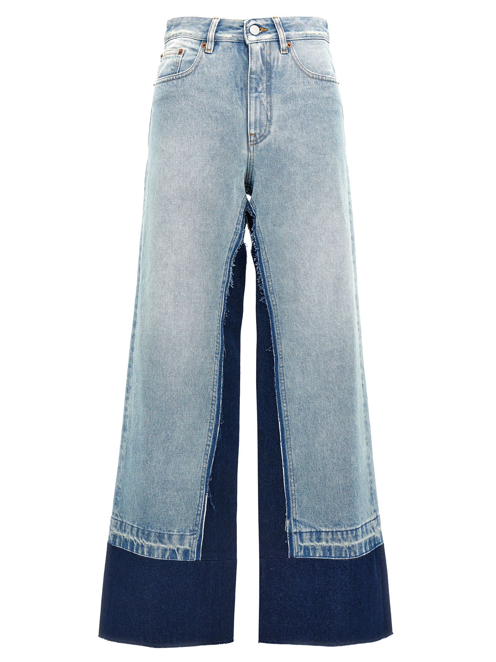 Maison Margiela Contrast Insert Jeans | Grailed
