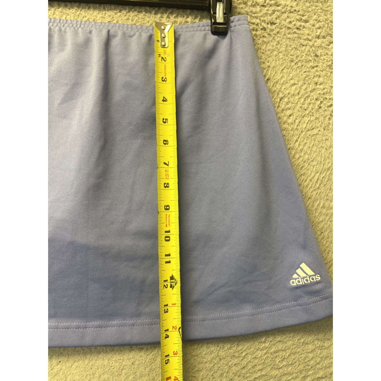 Adidas ADIDAS Skort Women Activewear Short Purple Lavender Stretch M Adult Regular Size M Size 32" / US 10 / IT 46 - 4 Thumbnail