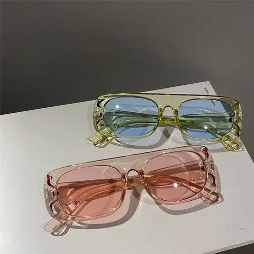 Designer × Vintage Retro Punk sunglasses Size ONE SIZE - 4 Thumbnail