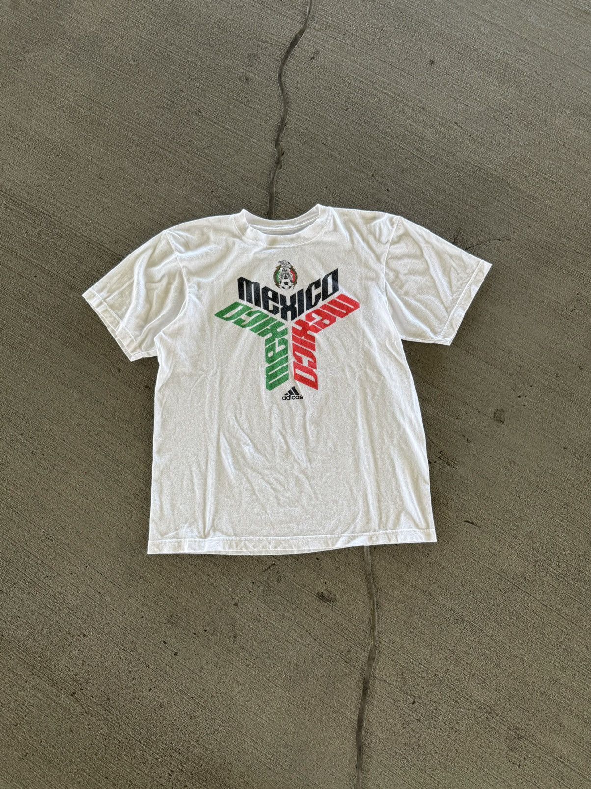 Adidas Crazy Vintage Mexico National Team Soccer Adidas Shirt Y2K Size US L / EU 52-54 / 3 - 6 Thumbnail