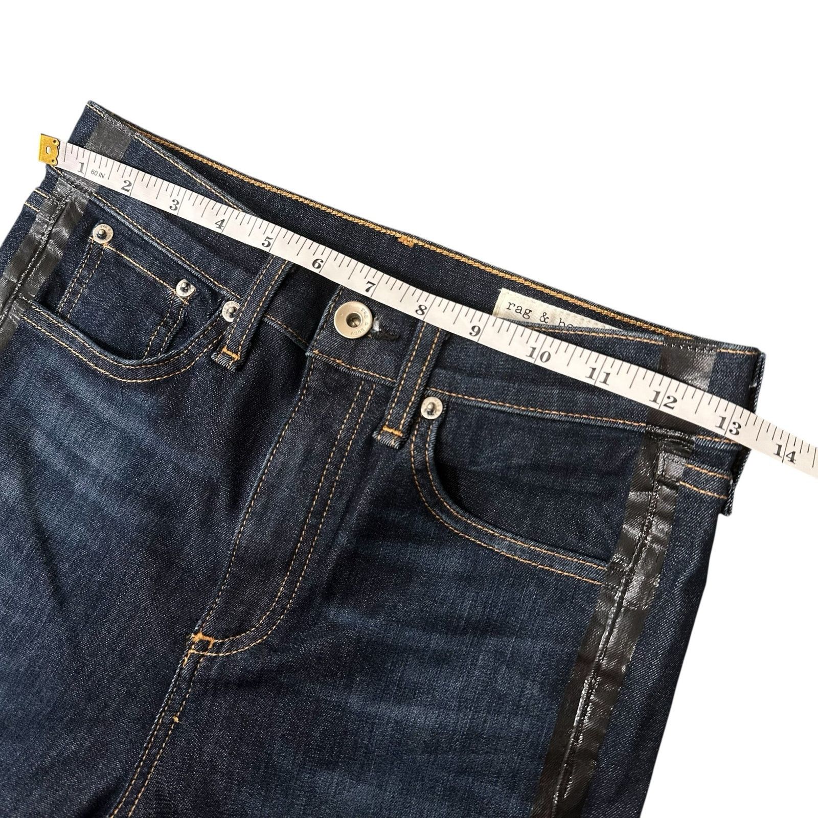 Rag & Bone Rag & Bone Women's High Rise Ankle Skinny Jeans Size 26 Size 26" / US 2 / IT 38 - 3 Thumbnail
