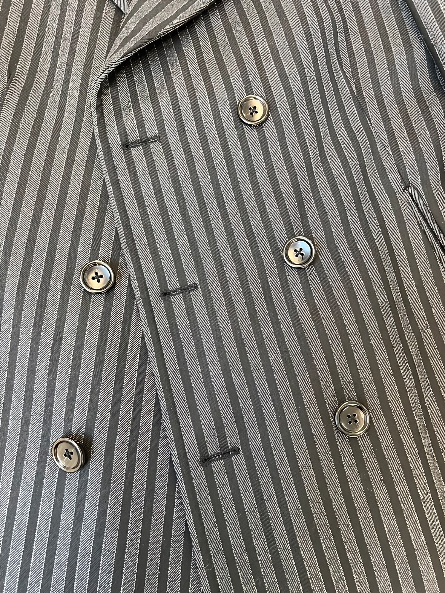 Gucci STRIPPED TRENCH COAT Size US M / EU 48-50 / 2 - 2 Thumbnail