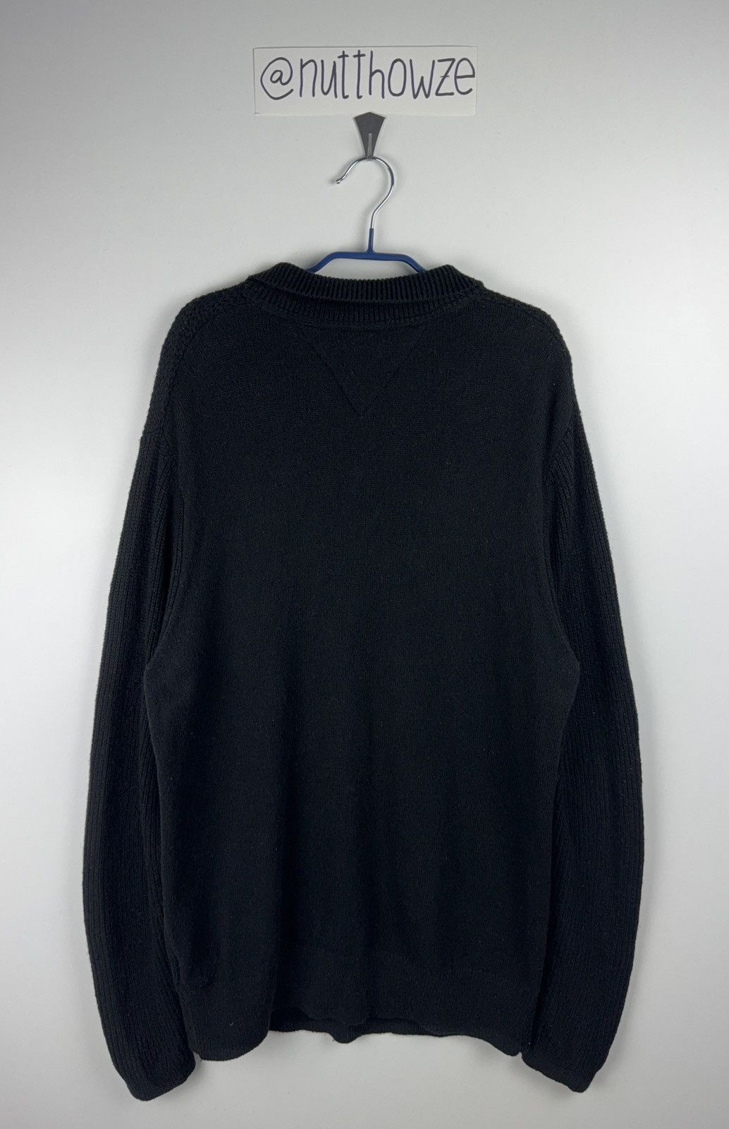 Tommy Hilfiger Tommy Hilfiger 1/3 Button Up Knitwear Sweater Size US L / EU 52-54 / 3 - 2 Thumbnail