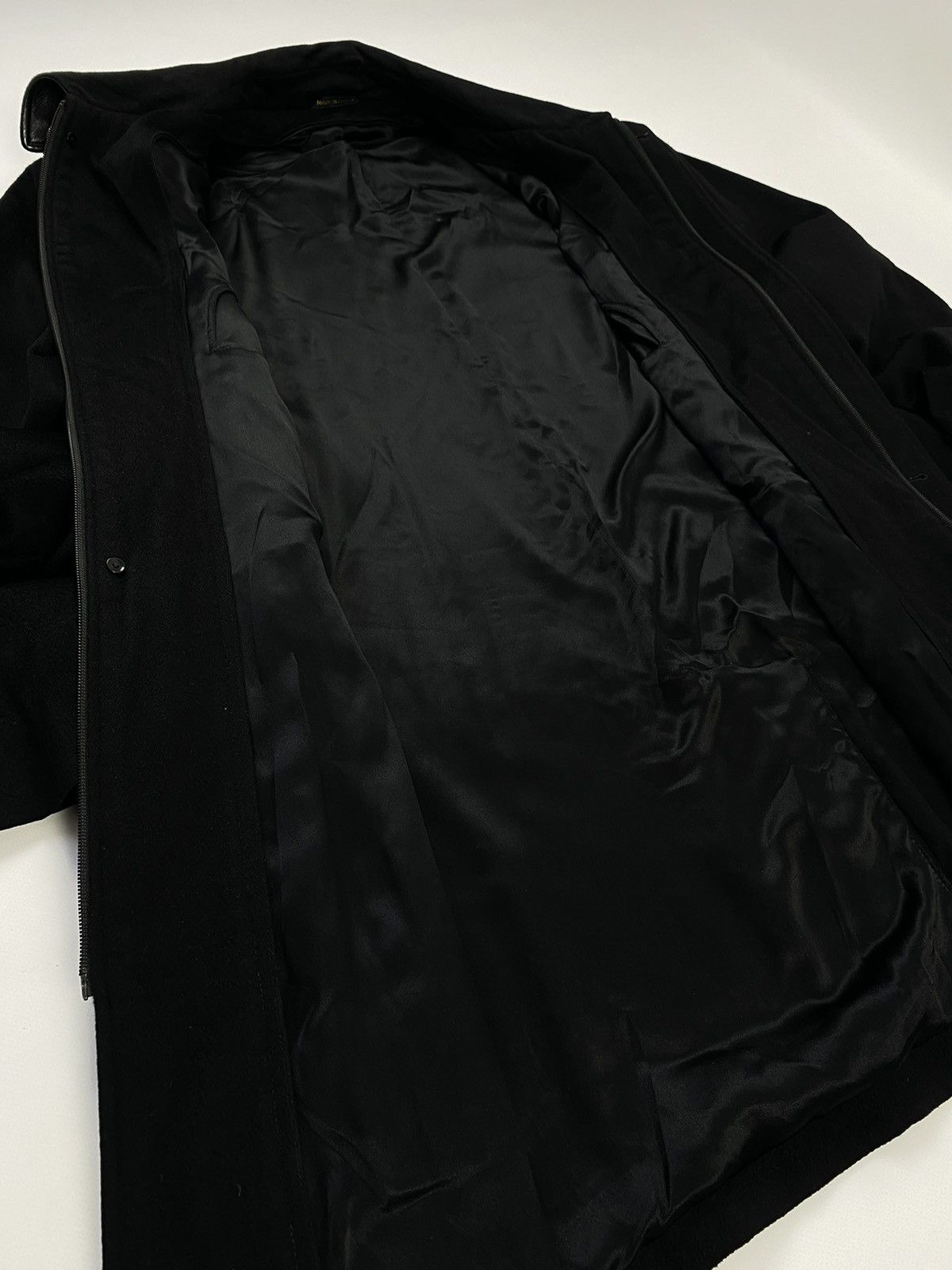 Vintage 🚨 Zilli LITHO NOIR vintage cashmere coat jacket black man 60 Size US XXL / EU 58 / 5 - 11 Thumbnail