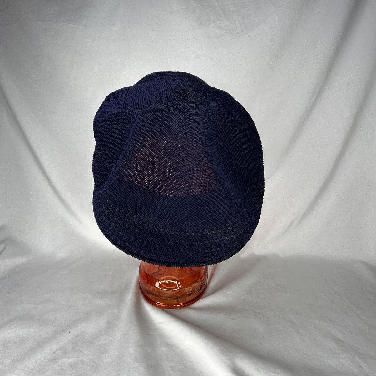 Kangol Vintage Kangol Hat Cap Navy Blue Ventair 504 Flat Ivy 90s Size ONE SIZE - 3 Thumbnail