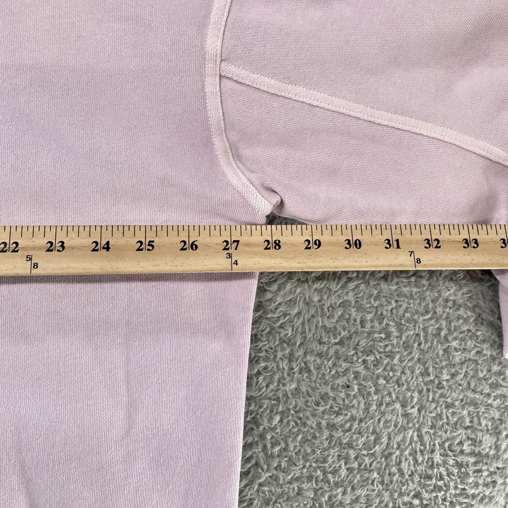 Vintage Aerie Sweatshirt Womens XL Purple Terry Pullover Oversized Balloon Sleeve Size XL / US 12-14 / IT 48-50 - 7 Thumbnail