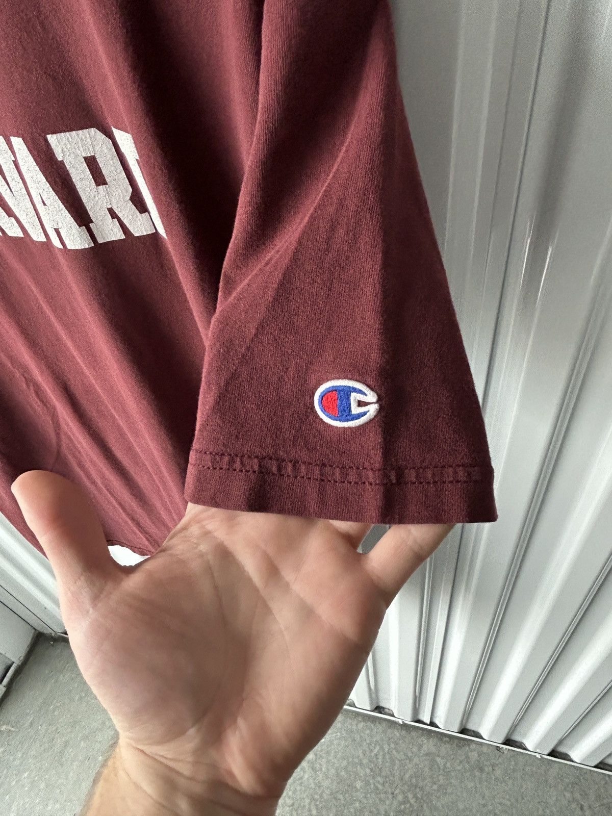Champion Vintage 90s Champion Harvard Graphic Tee Size US L / EU 52-54 / 3 - 7 Thumbnail