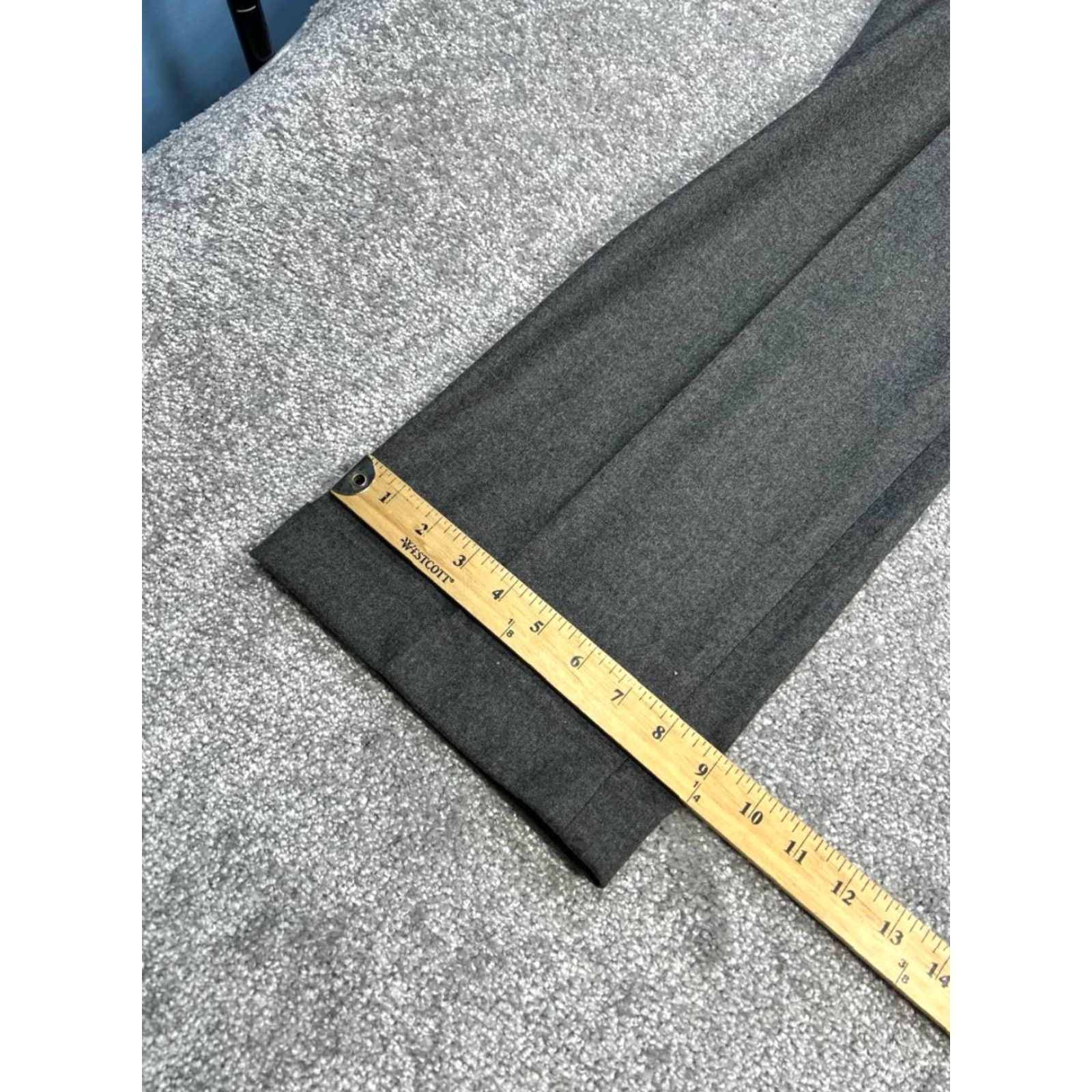 Brooks Brothers Brooks Brothers Dress Pants Mens 35 R Black Mid Rise Cuffed Flat Front Straight Dress Pants Mens Black 90s Modern Preppy Boys? Size US 35 - 4 Thumbnail