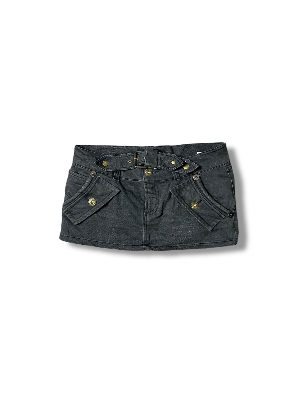 If Six Was Nine × Japanese Brand × Vintage Vintage Sky Bomber Punk Gothic Mini Skirts (49) Size 32" / US 10 / IT 46 - 1 Thumbnail