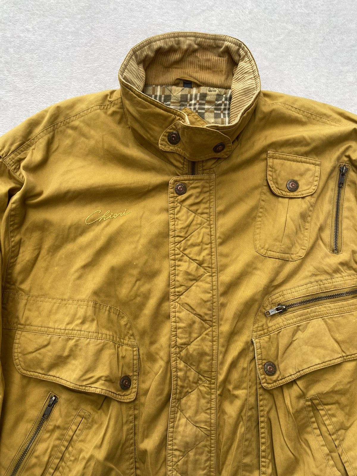 Japanese Brand 90s Chiori Multipocket Utility Bomber Jacket Size US L / EU 52-54 / 3 - 2 Thumbnail
