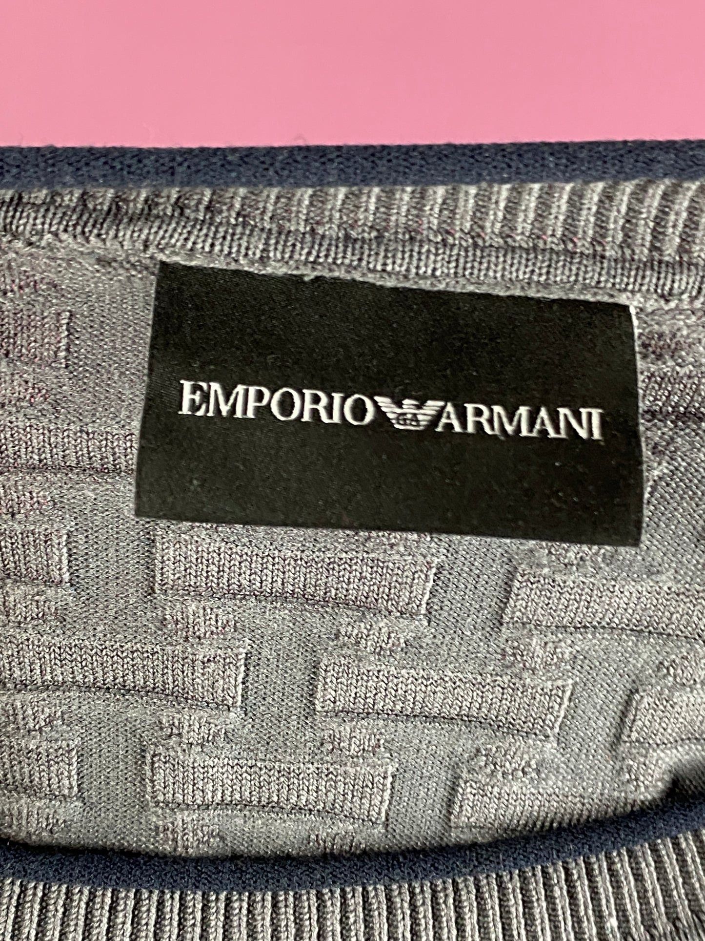 Emporio Armani × Vintage Emporio Armani Vintage Men's Sweater - M Size US M / EU 48-50 / 2 - 4 Thumbnail