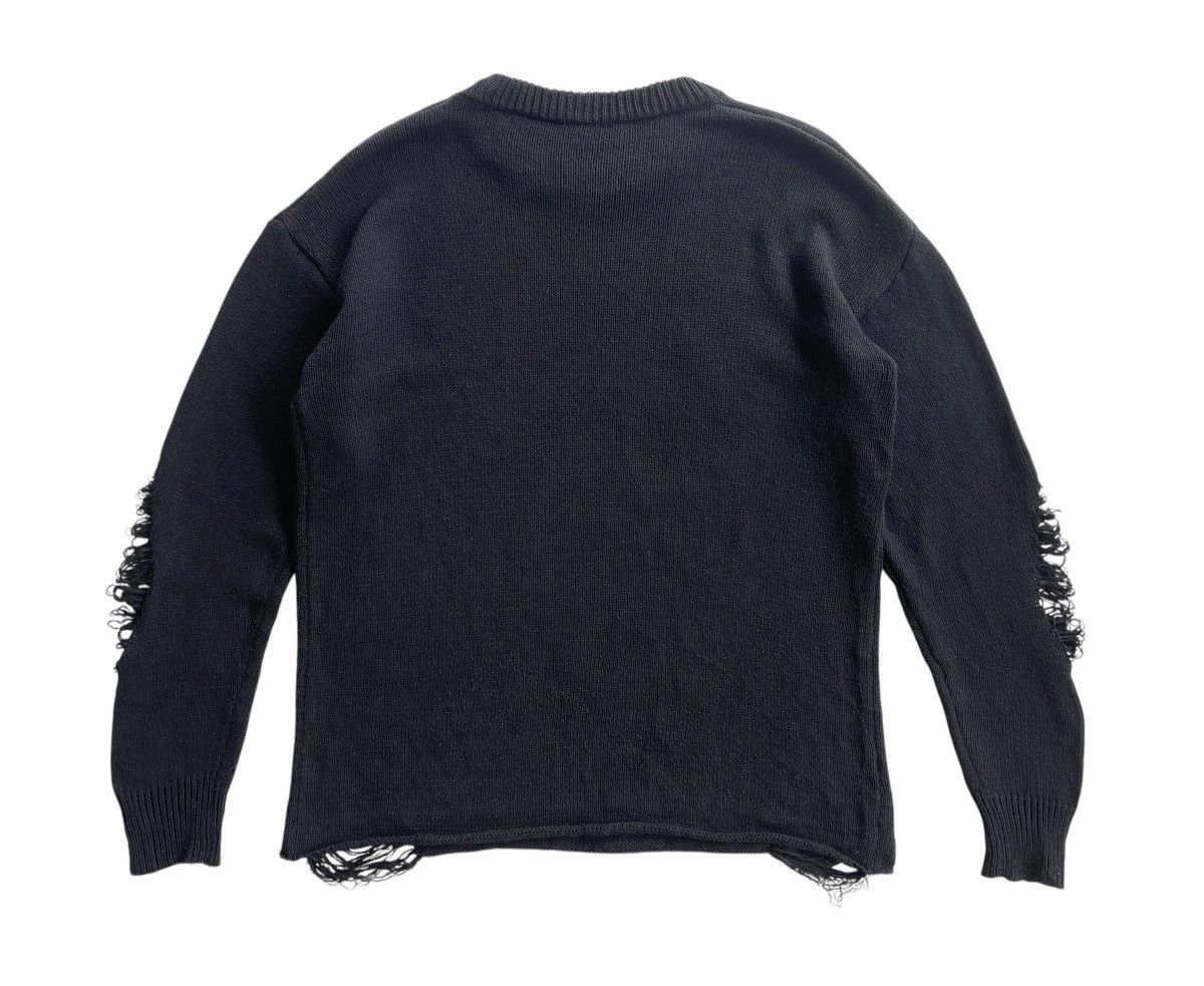 Vintage Vintage Distressed Knit Sweater Size US L / EU 52-54 / 3 - 3 Thumbnail