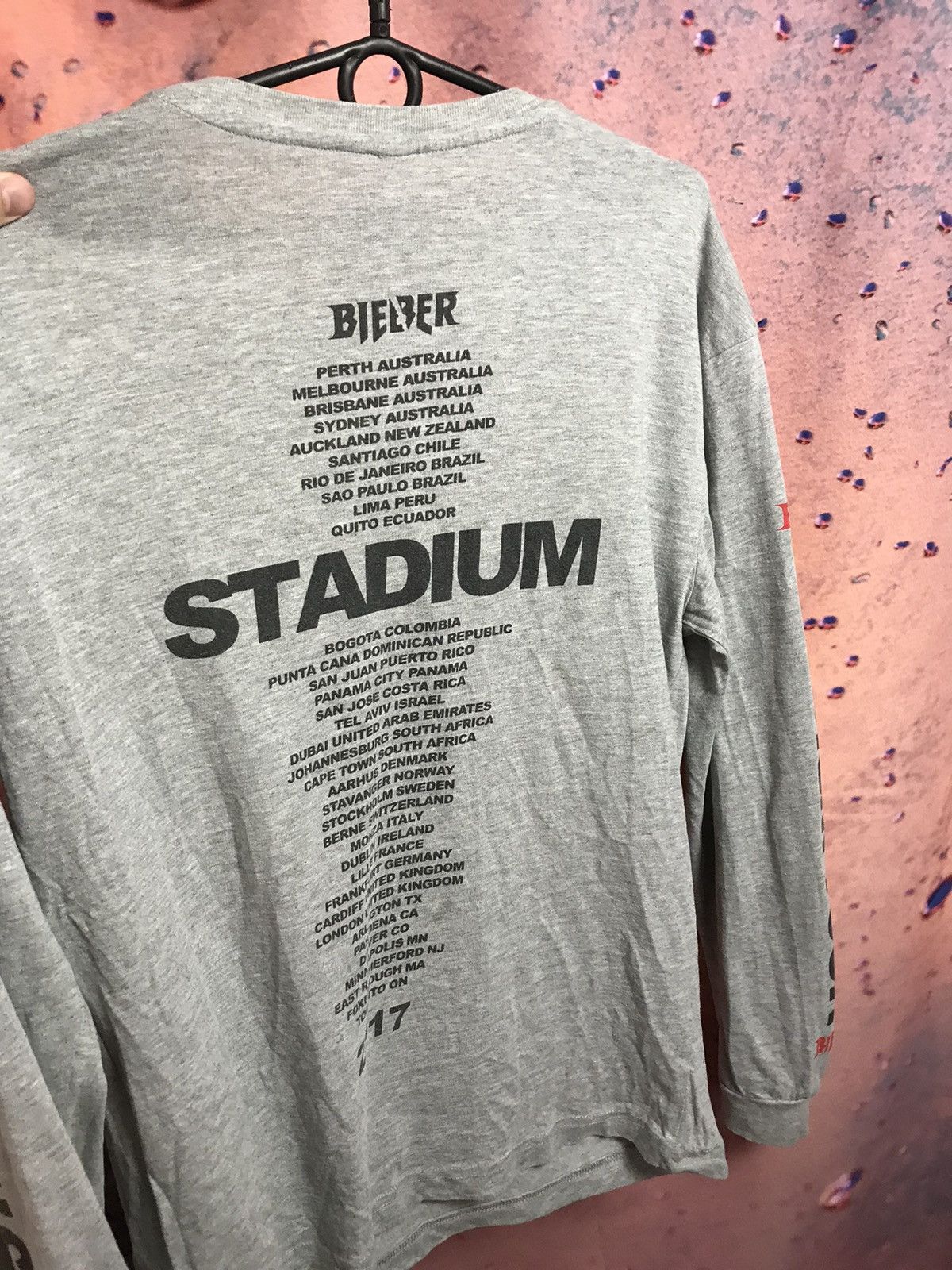 Band Tees × Justin Bieber Justin Bieber streetwear band tee Size US M / EU 48-50 / 2 - 5 Thumbnail